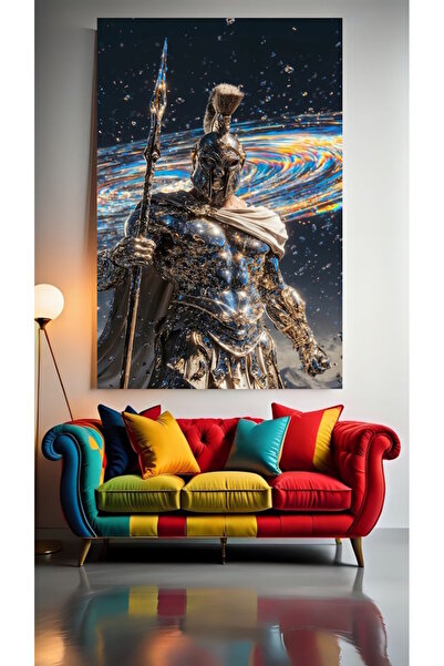 özkacar SHINING KNIGHT V1 Tablou pe pânză pentru decorarea casei, perete, sal...