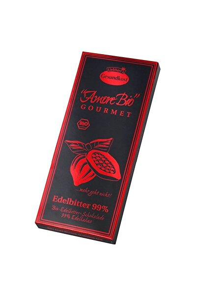 Liebhart's Gesundkost Ciocolata neagra, 99% cacao, 80g Liebhart's Amore Bio