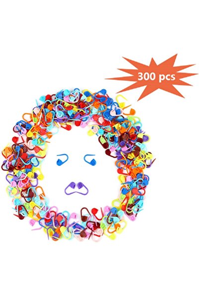 Choice3 300 قطعة من أدوات الخياطة والحياكة وإبر الخياطة البلاستيكية وعلامات ا...