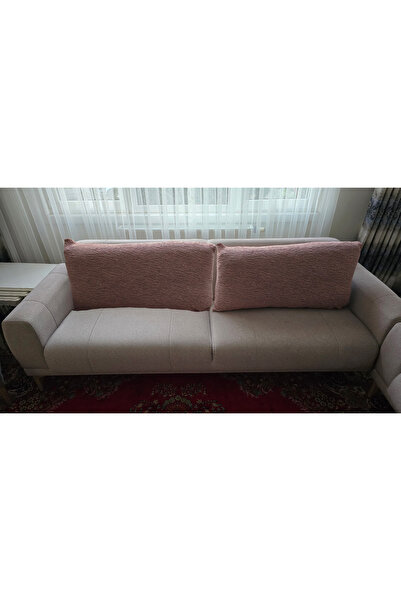 Rişte Home قطعتان من غطاء الوسادة جاكار عالي الجودة مقاس 90 سم × 45 سم
