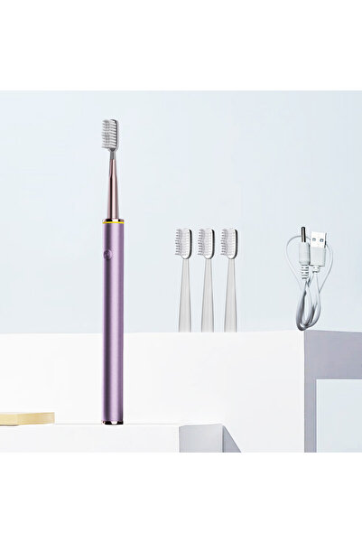 Choice1 purple jian Intelligent electric toothbrush with DuPont soft hair and...