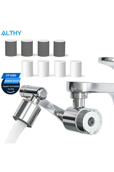 Choice 1 × مضيف و9 × مرشحات ALTHY موسع الصنبور + مهوية الصنبور + فلتر المياه،...
