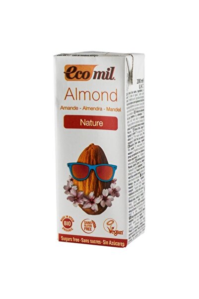 Ecomil Bautura bio de migdale, natur, 200ml
