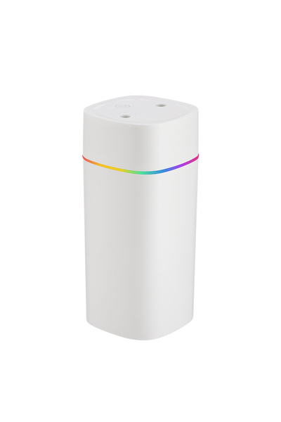 Choice خزان مياه سعة 600 مل، مرطب هواء سعة 600 مل، زيت عطري، جهاز صنع ضباب بارد، بخاخ مزدوج، 7 ألوان