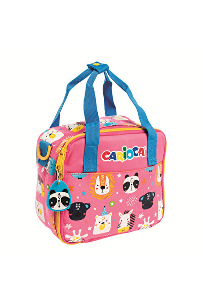 carioca DESENLİ BESLENME ÇANTASI PEMBE