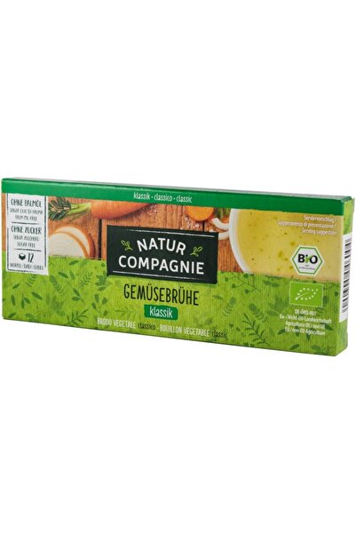 Natur Compagnie Supa bio concentrata de legume, 12 cuburi