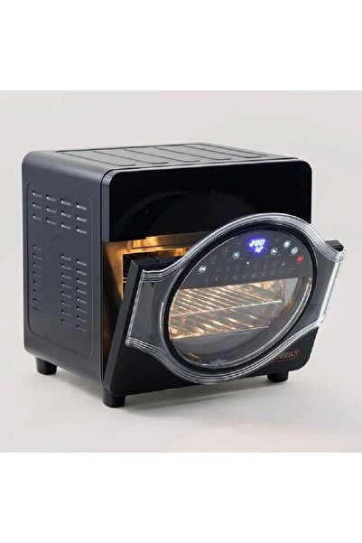 Alberto Metal air fryer oven 20L with touch screen and 18 functions, 1650 1950W, black