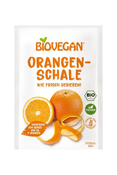 Biovegan Coaja de portocala bio rasa, 9g