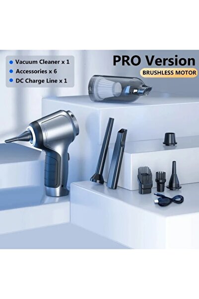 Choice مكنسة كهربائية لاسلكية للسيارة مُحدثة، منظف قوي لاسلكي، شفط، مكنسة كهر...