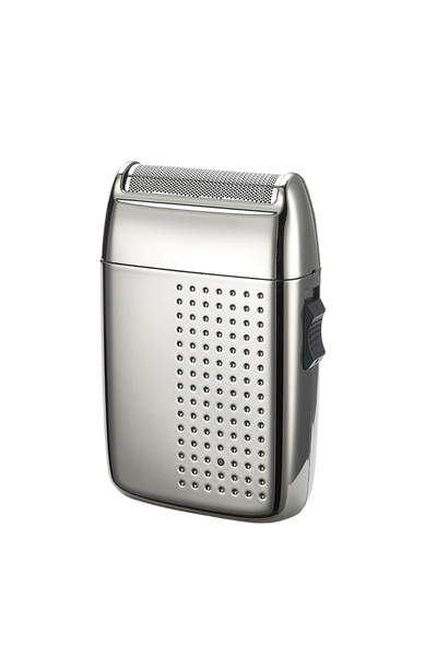 Choice ماكينة حلاقة كهربائية فضية للرجال مع شفرة حلاقة لحية قابلة لإعادة الشحن