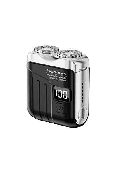 Choice ماكينة حلاقة كهربائية سوداء للرجال، ماكينة تشذيب اللحية للاستخدام الرط...