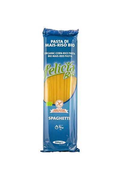 Felicia Spaghetti bio din faina de malai si orez, 500g