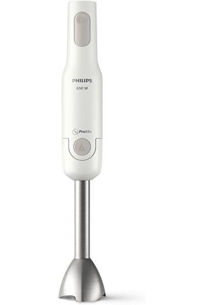 Philips 650W ProMix 0.5L Compact Chopper Hand Blender, White, HR2535/01