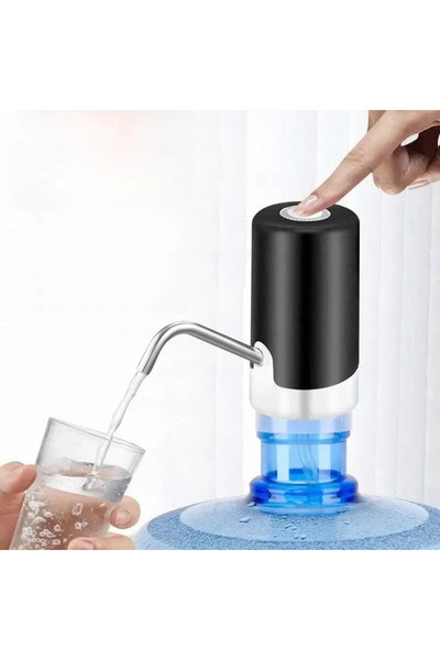 Choice Black Water Dispensers Portable Water Bottle Pump Automatic Dispenser Pump Button Control Portable E