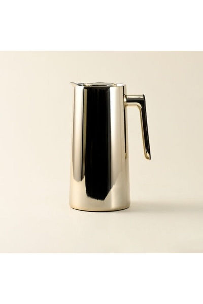 Dallaty steel vacuum flask 1L, shiny black