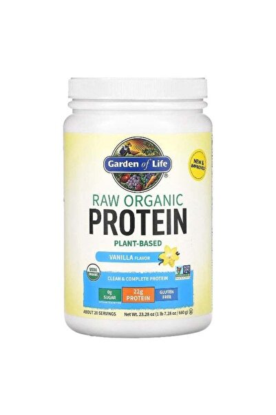 GARDEN OF LIFE Raw Organic Protein Vanilla 1 Lb Packaging May Vary