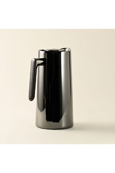 Dallaty steel vacuum flask 1L, shiny black