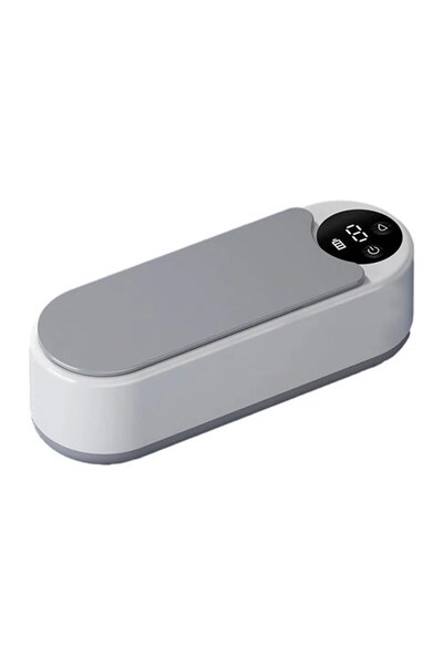 Choice جهاز تنظيف منزلي محمول بشاشة 200654، سعة 450 مل، منظف بالموجات فوق الص...