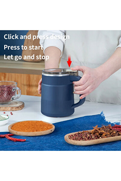 Choice 220V blue Electric Coffee Grinder Food Processors Spice Grain Mill Baby Food Coffee Bean Mixer Grind