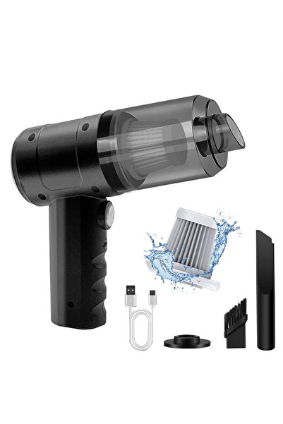 Choice black 15000PA Compressed Air Dust Collector Handheld vacuum cordless H...