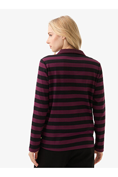 Blackspade Women's Polo Neck T-Shirt 60583 - Black