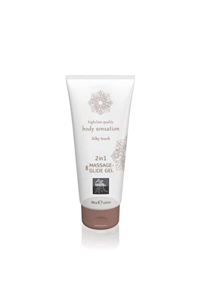 Shiatsu Ulei Gel de Masaj și Alunecare 2 în 1 - Atingere mătăsoasă 200ml