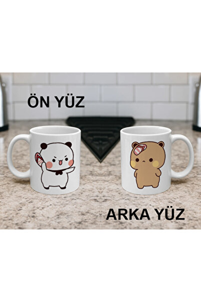 Dudu Leg Bear Patterned Mug