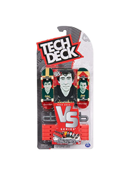 Tech Deck Pachet 2 Mini Skateboards with Obstacle, Chocolate