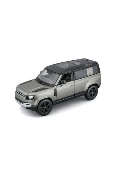BBURAGO Macheta Masinuta 1:24 Land Rover Defender 110 Argintiu