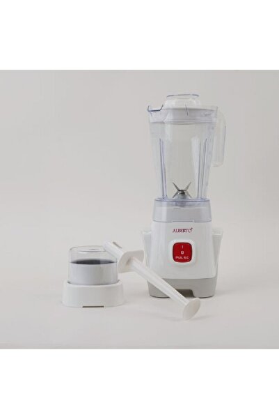 Alberto خلاط كهربائي 1.25 لتر، 350 واط، سرعة واحدة، أبيض