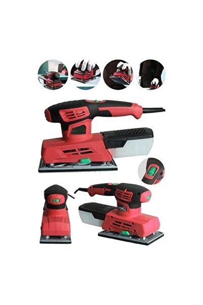 MOONSHOP Tekno Trust Profesyonel Gerçek 1850 W Elektrikli Titreşimli Zımpara ...