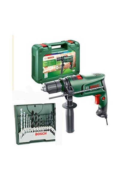 Bosch 600 W Darbeli Matkap Vidalama 15 Parça Uç Seti Hediye