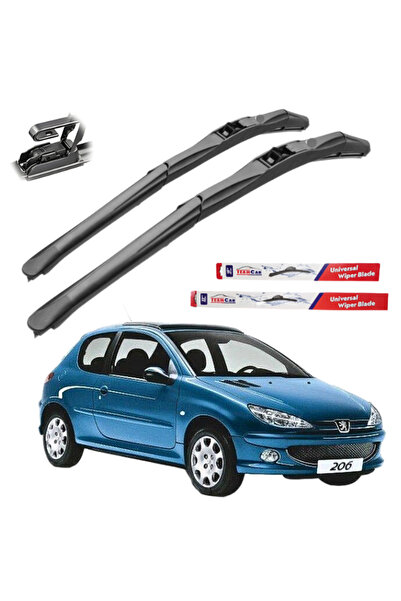 TEAMCAR Peugeot 206 (1998-2012) Υβριδικοί υαλοκαθαριστήρες εμπρός σετ