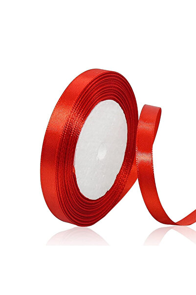 Share the Love شريط ساتان 12 مم - طول 25 ياردة - أحمر