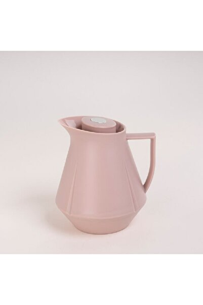 Dallaty قارورة بلاستيكية مفرغة من الهواء، لون وردي، سعة 1 لتر