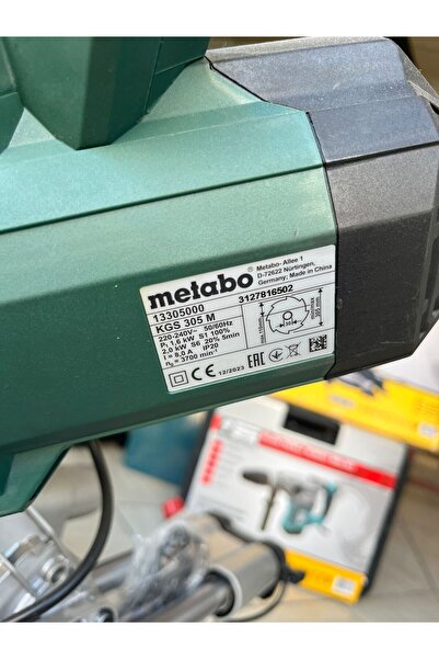 Metabo KGS305M RADYAL GÖNYE PROFİL KESME