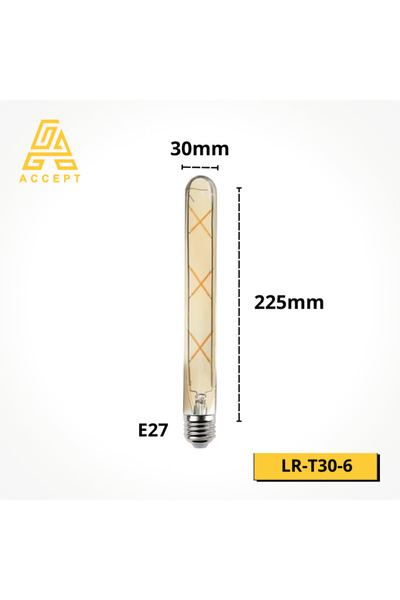 BAB Decorative LED Bulb 6W with E27 Base
