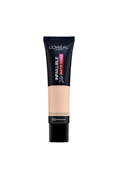 L'oreal L'Oreal Makeup Infallible Matte 24H Foundation 155 Natural Rose