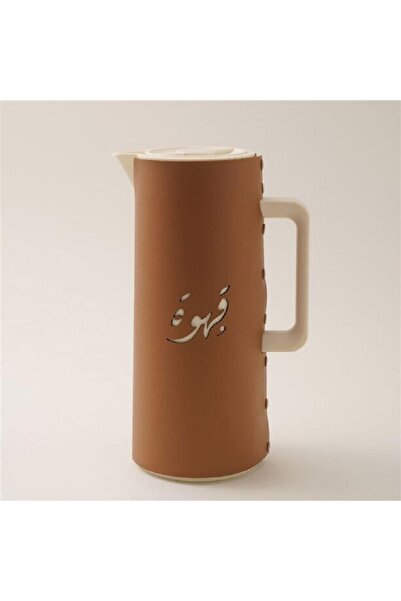 Dallaty stainless steel vacuum flask 1L, brown