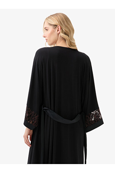 Blackspade Women's Dressing Gown 51900 - Black
