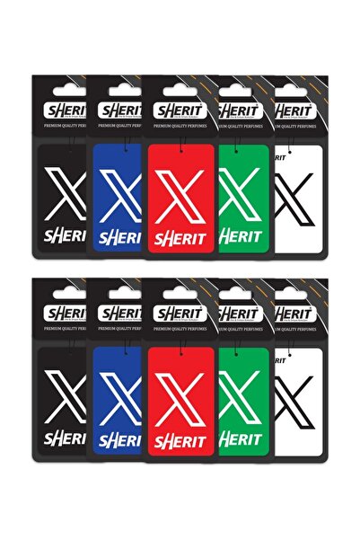 sherit X Araba Kokuları 10'lu