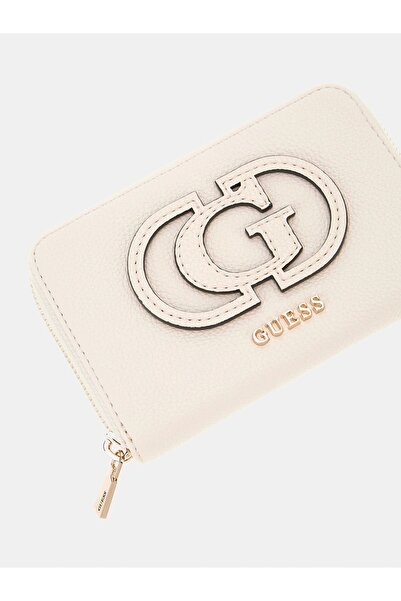 Guess Ali Kadın Beyaz Cüzdan SWBG9536140-OFF