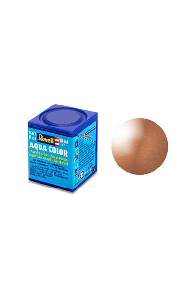 REVELL Aqua Metallic Copper Paint – 18 ml – Water-Based