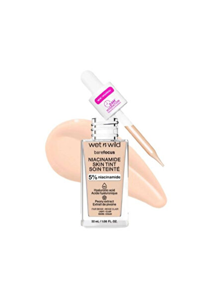 WET N WİLD White & Wild Niacinamide Skin Tent Fair Beige Foundation Cream
