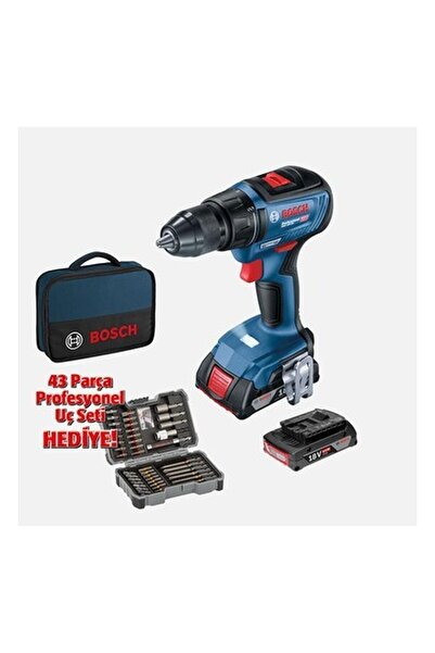 Bosch Profesyonel Gsr 18V-50 2 Ah Çift Akülü Li-On Darbesiz Akülü Vidalama