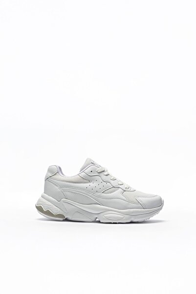 Kadın Günlük Ortopedik Kaymaz Kırılmaz Taban Konforlu Ortopedik Sneakers Yürüyüş Beyaz