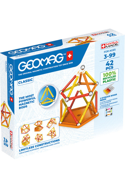 GEOMAG set magnetic 42 piese linie verde 271