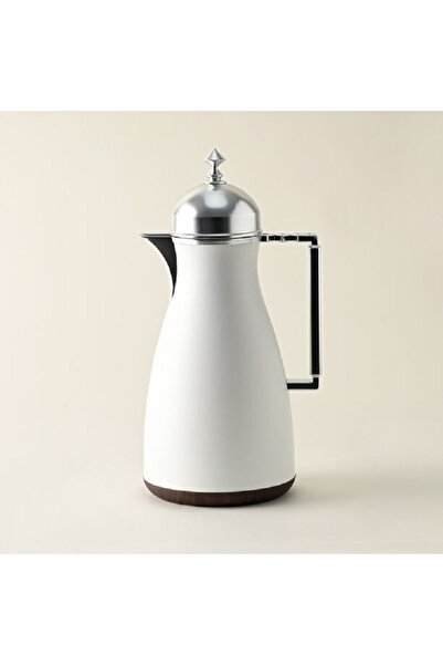 Dallaty 2 Pieces Plastic Vacuum Flask Koufa Dark Wood 1L