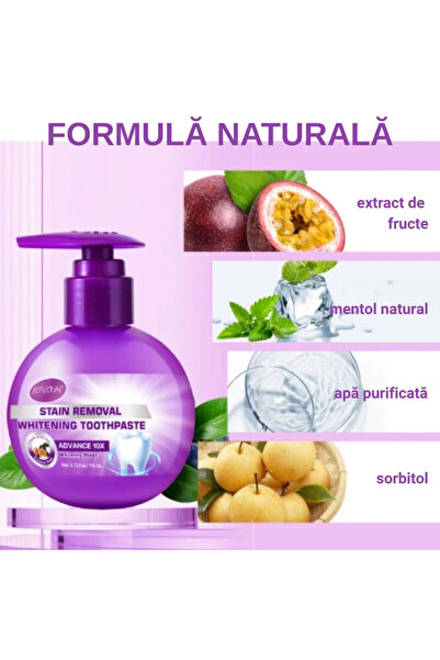 OEM Passion fruit toothpaste for whitening and stain removal | 110 ml, SEFUDUN®