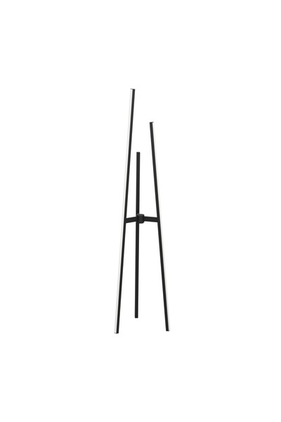 Eglo LED floor lamp, made of steel and aluminum, warm light, 4300lm, 30W, 1510 x 355 mm, IP20, fini...
